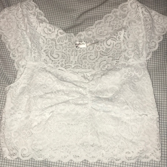 white lace crop - Picture 5 of 6